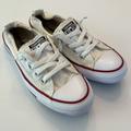 Converse Shoes | Converse Chuck Taylor All Star Shoreline Slip-On Sneaker Sz 7 White Casual | Color: Red/White | Size: 7