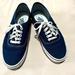 Vans Shoes | Blue Vans Size 8.5womens/7mens | Color: Blue | Size: 8.5