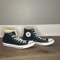 Converse Shoes | Black Chuck Taylor Hi Top Converse Men Sz.9 Wo. Sz.11 | Color: Black | Size: 9