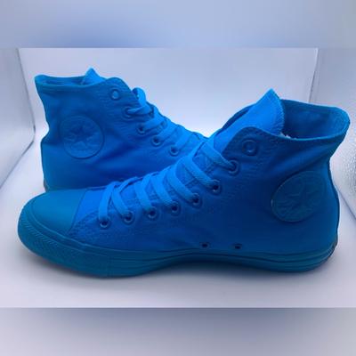 Converse Shoes | Nwt Converse Chuck Taylor Hi "Blue Spray Paint" Men's 10,11,12,13 | Color: Blue | Size: Various