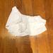 Zara Tops | Adorable Zara White 1 Shoulder Ruffled Crop Top | Color: White | Size: Xs