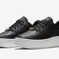 Nike Shoes | Black Air Force 1 Sage Low Black | Color: Black | Size: 8.5