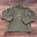 The North Face Jackets & Coats | Mens The North Face Dunraven Sherpa Fleece 1/4 Zip Jacket Coat L Euc | Color: Green | Size: L