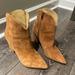 Nine West Shoes | Nine West, Women's Ghost Ankle Boot, Cognac, Size 5 | Color: Brown | Size: 5