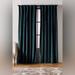 Anthropologie Other | Anthropologie Velvet Louise Curtain Color: Dark Turquoise Color: Dark Green | Color: Green/Red/Tan | Size: 84 X 50