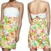 Lilly Pulitzer Dresses | Lilly Pulitzer Franco Floral Mini Dress | Color: Green/White | Size: M