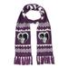 Disney Accessories | Disney’s The Nightmare Before Christmas Knit Scarf Misfit Love Purple Jack Sally | Color: Purple/White | Size: Os