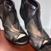 Nine West Shoes | Nine West Zipper Heels | Color: Black | Size: 9.5