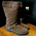 Coach Shoes | Coach Brown Suede Thelma Boots | Color: Brown | Size: 8.5