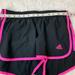 Adidas Shorts | Adidas Shorts Running Aeroready Size M Dark Pink Trim Panty Lining | Color: Black/Pink | Size: M