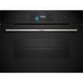 Bosch CSG7584B1 Series 8, Built-in compact oven with steam function, 60 x 45 cm, Black