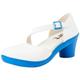 ART Damen 1479 Alfama Sandale mit Absatz, Nappa, Weiß, Blau, 38 EU