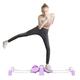 Women Fitness Exercise Equipment Legs Slim, Indoor Leg Exercise Equipment Standing as Ski Exercise Machine, Total Body Exerciser for Muscle (Color : Purple)