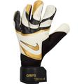 Nike Unisex Goalkeeper Gloves Nk Gk Grp3 - Ho23, Black/White/MTLC Gold Coin, FB2998-011, 6