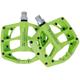 Nylon Carbon Pedals Mountain Road Bike Bearings Non-slip Pedals Bicycle Pedals (Color : Green, Size : Free size)