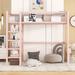 Mason & Marbles Arianne Metal Platform Storage Bed Metal in Pink | 66.5 H x 52 W x 77.41 D in | Wayfair F42EB394395D4080B8918632152908E0