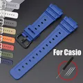 Bracelet en silicone 16mm pour mol DW-5600 DW-6900 GA-2100 bracelet de montre en caoutchouc étanche