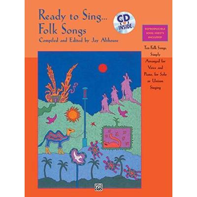 Ready to Sing Folk Songs Book CD