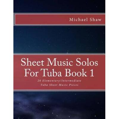 Sheet Music Solos for Tuba Book ElementaryIntermediate Tuba Sheet Music Pieces