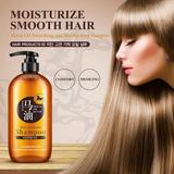 Weloille 300ml Horse Oil Nourishing Shampoo Horse Oil Supple Moisturizing Shampoo Japanese Horse Oil Shampoo Japan PurenesHorse Oil Ginseng Extract Rhizogenes Nourish