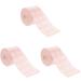 3 Rolls Cotton Nail Polish Wipes Nail Polish Remover Wipes Disposable Nail Polish Pads