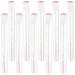 10 Pcs Tube Mascara Brush with Drill Eyelash False Eyelashes Curlers Empty Tubes Wand Woman