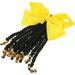 Ponytail Beads and Dreadlocks Womens Braid Extensions for Synthetic Afro Wigs Home Gifts Braided Hairpieces Miss