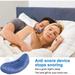 Jademall Electric Noise Anti Snoring Device Sleep Apnea Stop Snore Nose Aid Stopper
