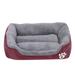 Utoimkio Clearance Dog Beds for Small Medium Large Dogs & Cats Durable Washable Pet Bed Dog Sofa Bed Wide Side Soft Calming Sleeping Warming Puppy Bed Non-Slip Bottom