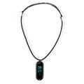 Fashion Knitted Fashion Necklace With Rubber Pendant Holder For Xiaomi Mi Band 4