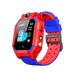 Hot Saleï¼�Valentine s Day Gift (Buy 2 get 1 free) Watches for Women Kids Locator Smart Watch Telephone SOS Anti-Lost Waterproof Watch Red