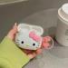Sanrio Hello Kitty Transparent Case For Airpods 1 2 3 Pro Bluetooth Headset Protective Cover Kawaii My Melody Cartoon Soft Case