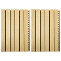 Koolleo 2Pcs Indoor Acoustic Panel Wooden Sound-proof Board KTV Sound-absorbing Panel