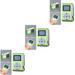 3pcs Clip Sports MP3 Player Micro Slot USB Port Portable Digital Media Player (Green)