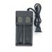 2-Slots Li-Ion Battery Charger 3.7V 18650 16340 14500 Li-Ion Rechargeable Battery Charger 18650 Battery Charger US Plug