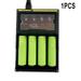 1PCS Lithium Battery Four Slot Universal Smart Charger LCD Display 3.7V-4.2V