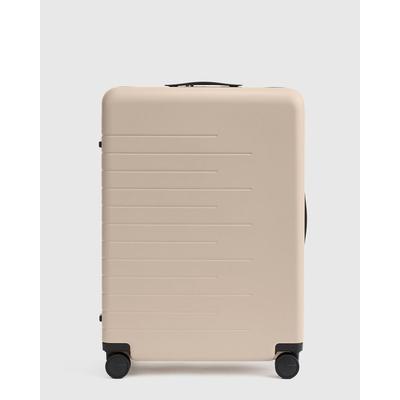 Check-In Hard Shell Suitcase 27", Polycarbonte - Natural - Quince Luggage