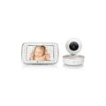 Motorola Vm855 Smart Connect Wi-Fi Video Baby Monitor With Motorola Nursery App And 5" Parent Unit