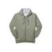 Men's Big & Tall Champion® Zip-Front Hoodie by Champion in Washed Green (Size 2XLT)