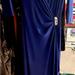 Ralph Lauren Dresses | Evening Gown. Royal Blue With Sinch Waist, Rhinestone Broach. | Color: Blue | Size: 6