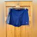 Adidas Shorts | Blue Adidas Athletic Shorts Women’s Size Medium | Color: Blue | Size: M