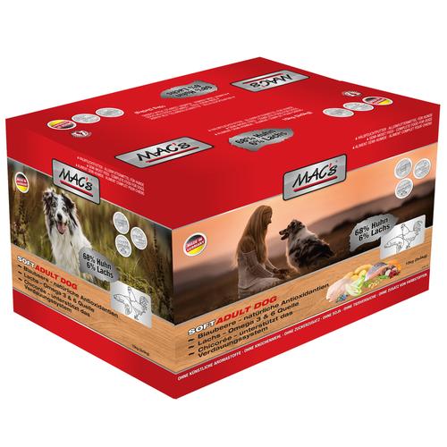 MAC's Soft Getreidefrei Huhn & Lachs - Sparpaket: 6 x 5 kg