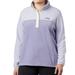 Columbia Tops | Columbia Women’s Benton Springs Half Snap Fleece Pullover Size Xl | Color: Purple | Size: Xl