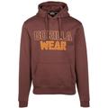 Gorilla Wear Nevada Hoodie Herren Hoodie Sweatshirt Kapuzenpullover Streetwear Fitness Workout Bodybuilding (DE/NL/SE/PL, Alphanumerisch, XXL, Regular, Regular, Braun)