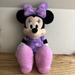Disney Toys | Disney Minnie Mouse Plush 18 Inches Vintage In Purple Dress With Pink Dots | Color: Pink/Purple | Size: One Size