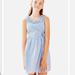 Lilly Pulitzer Dresses | Lilly Pulitzer Girls Georgina Dress Coastal Blue Seersucker Size 10 Nwot | Color: Blue/White | Size: 10g