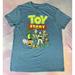 Disney Shirts | 2021 Disney Pixar Toy Story Characters Under Logo Light Blue Size Medium | Color: Blue | Size: M