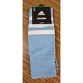 Adidas Underwear & Socks | Adidas Soccer Socks Men's Large 1 Pair Blue White Stripes New Over The Calf | Color: Blue/White | Size: L
