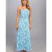 Lilly Pulitzer Dresses | Lilly Pulitzer Nice Tail Spa Blue Maxi Dress Mermaid Nwt | Color: Blue | Size: S