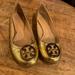 Tory Burch Shoes | Gold Tory Burch Flats Sz 8 | Color: Gold | Size: 8